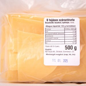 Lebbencs tészta 8 tojásos 0.5kg