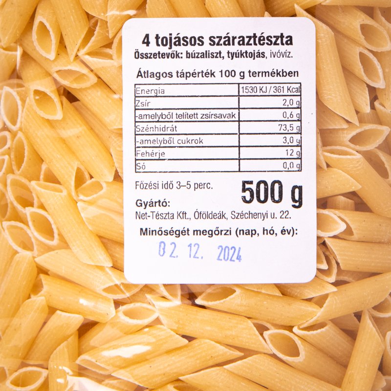 Penne tészta 0.5kg