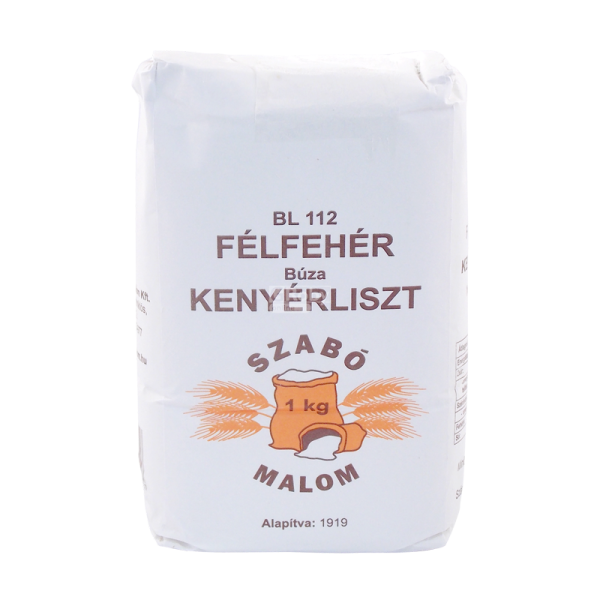 Szabó Malom Félfehér kenyérliszt 1 kg BL-112