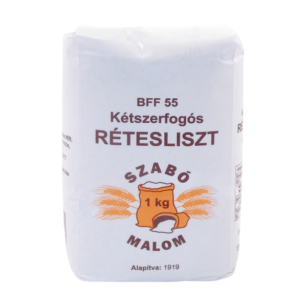 Szabó Malom Kétszerfogós rétesliszt 1 kg BFF-55