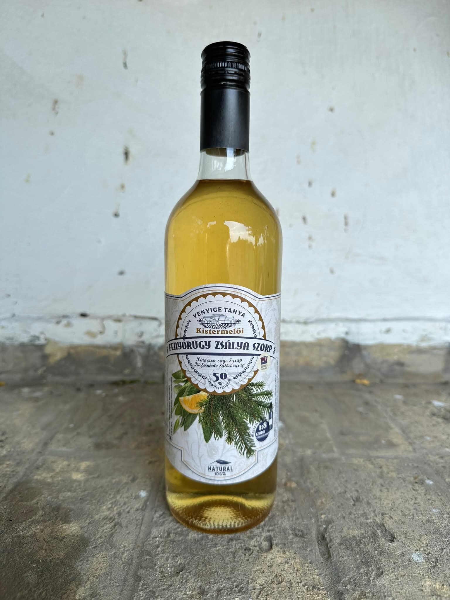 Fenyőrügy-Zsálya szörp