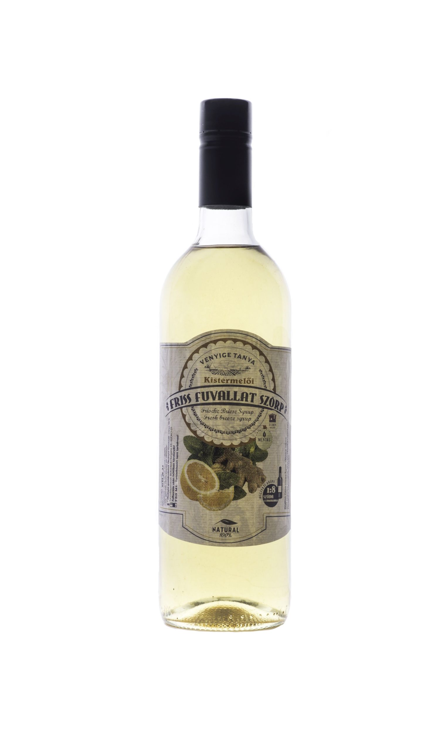 Friss fuvallat (menta, citromfű, gyömbér)